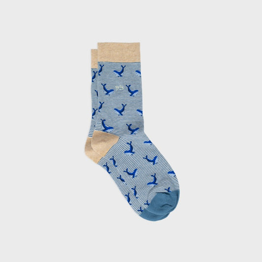 Chaussettes Animaux - Baleine - Taille 41/46