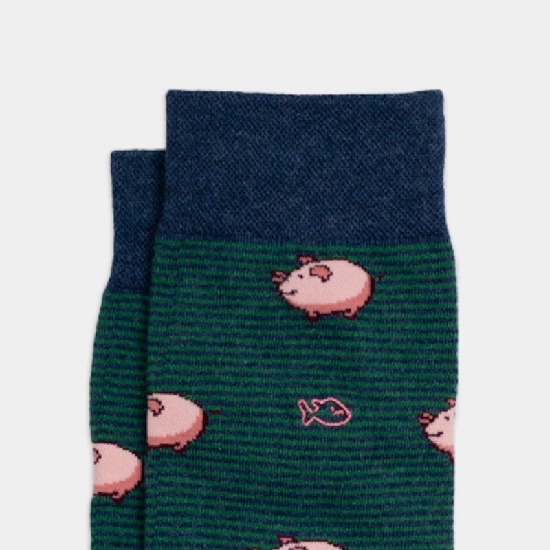 Chaussettes Animaux - Cochon - Taille 41/46