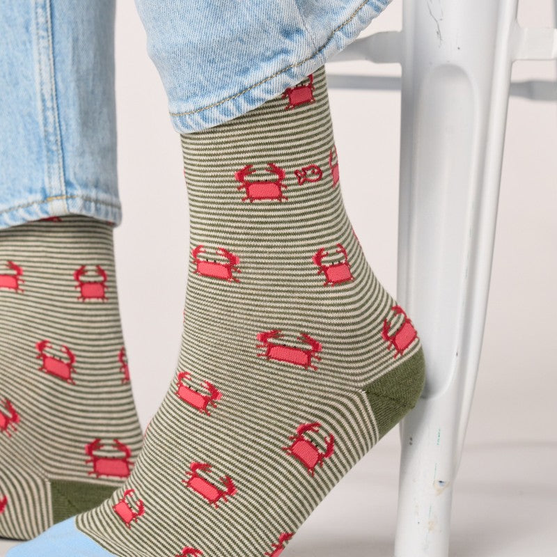 Chaussettes Animaux - Crabe - Taille 41/46