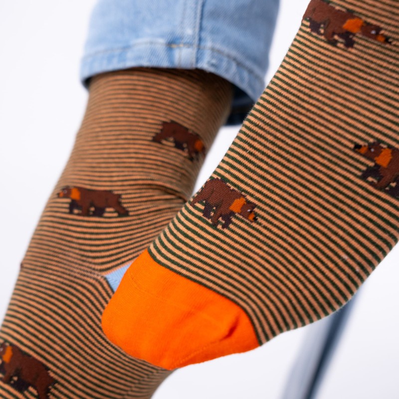 Chaussettes Animaux - Ours - Taille 41/46