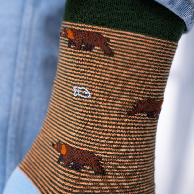 Chaussettes Animaux - Ours - Taille 41/46