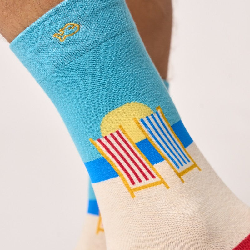 Chaussettes à motifs - Transat - Taille 41/46
