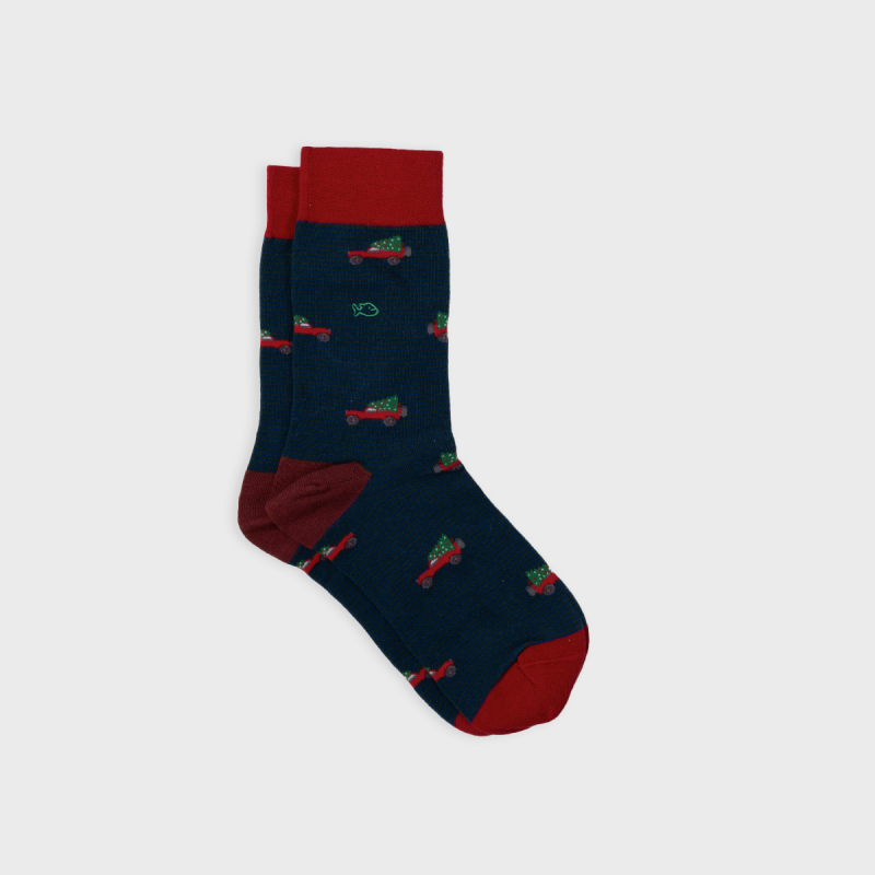 Chaussettes Christmas jeep - Taille 41/46