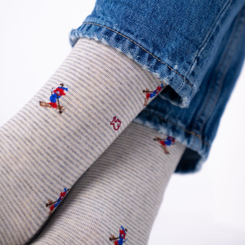 Chaussettes Piste rouge - Taille 41/46