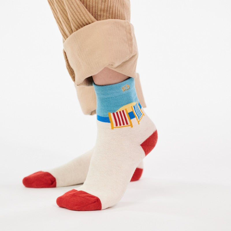 Chaussettes enfant à motifs - Transat - Taille 27/30