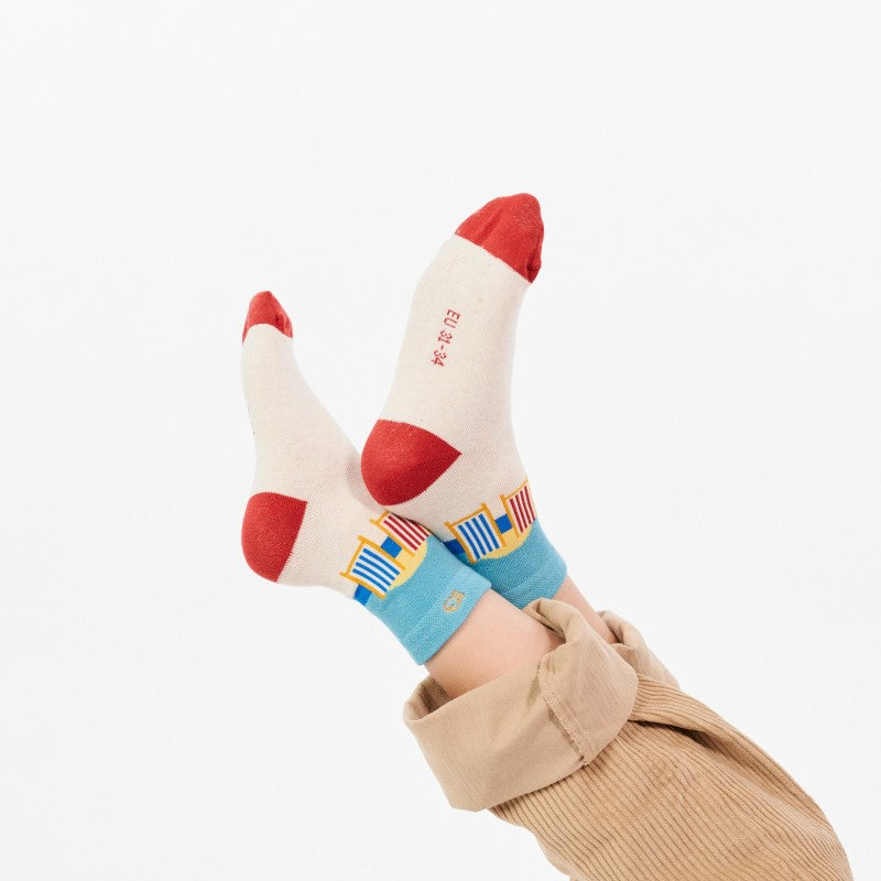 Chaussettes enfant à motifs - Transat - Taille 27/30