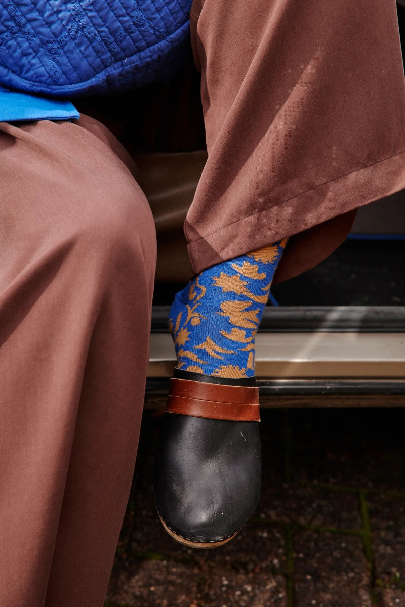 Chaussettes Estrella - Wesun true blue — Apaches collections , Lyon
