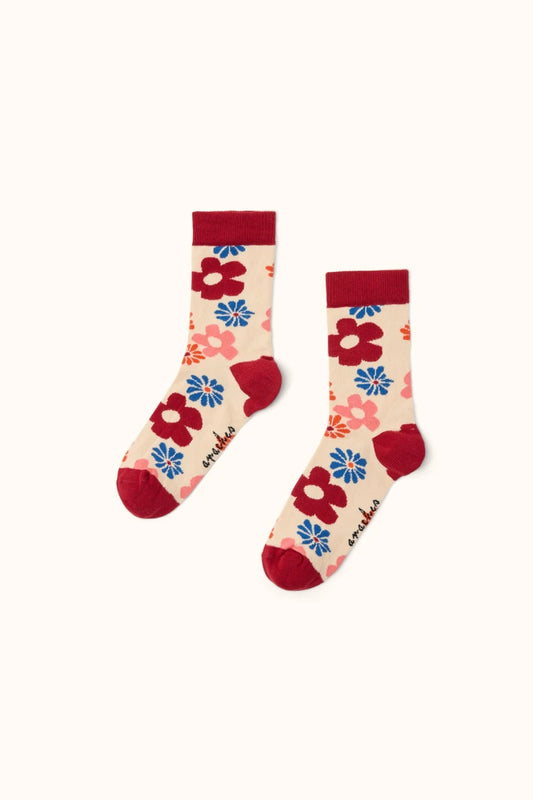 Chaussettes Estrella - Janie macadamia — Apaches collections , Lyon