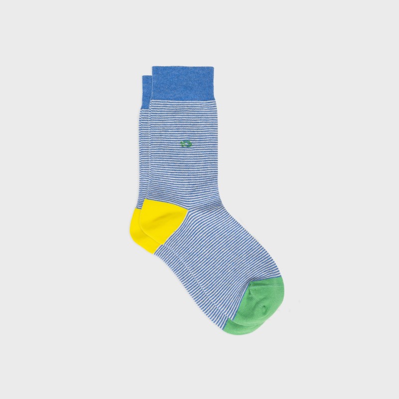 Chaussettes rayées - Bord de mer - Taille 41/46