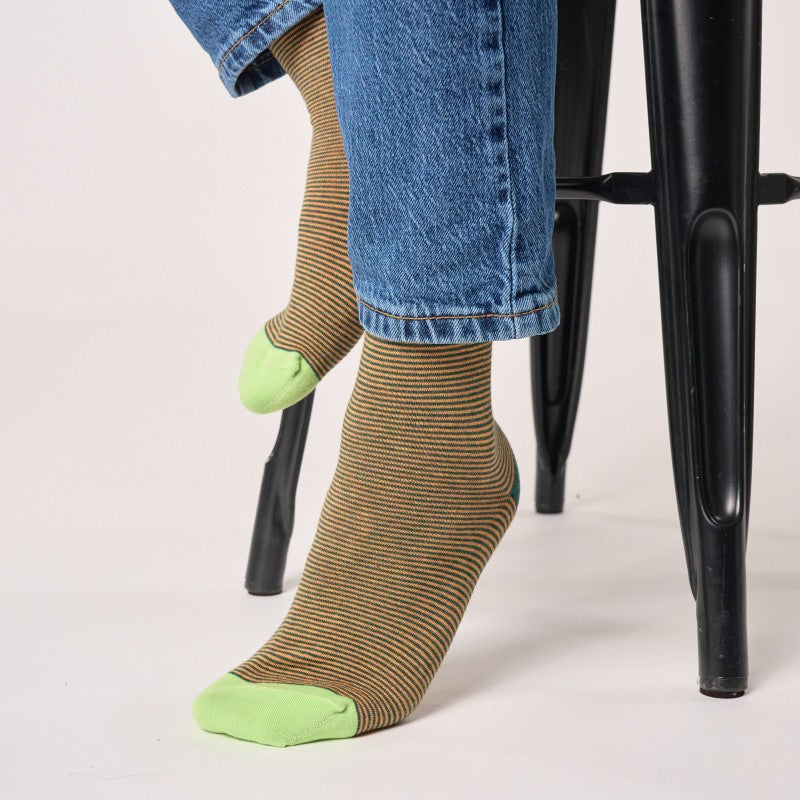 Chaussettes rayées - Forêt - Taille 41/46 — Billybelt , Lyon