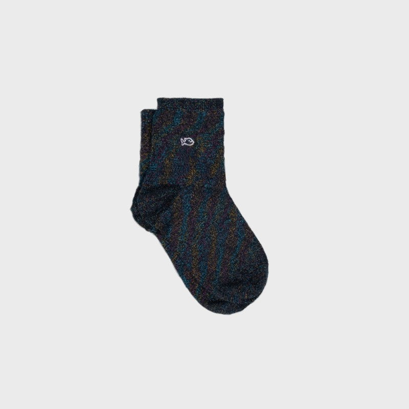 Chaussettes pailletées - Noir multico - Taille 37/40