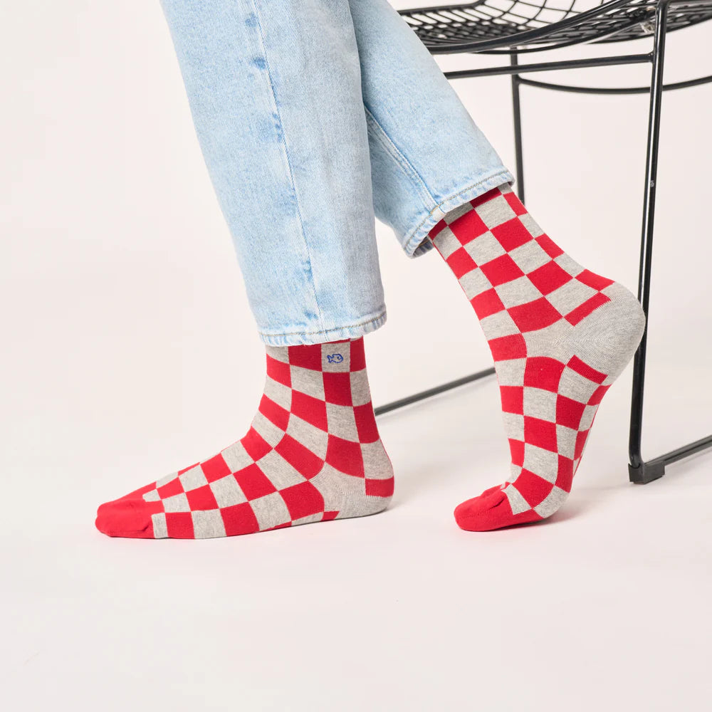 Chaussettes à carreaux - Imola - Taille 41/46