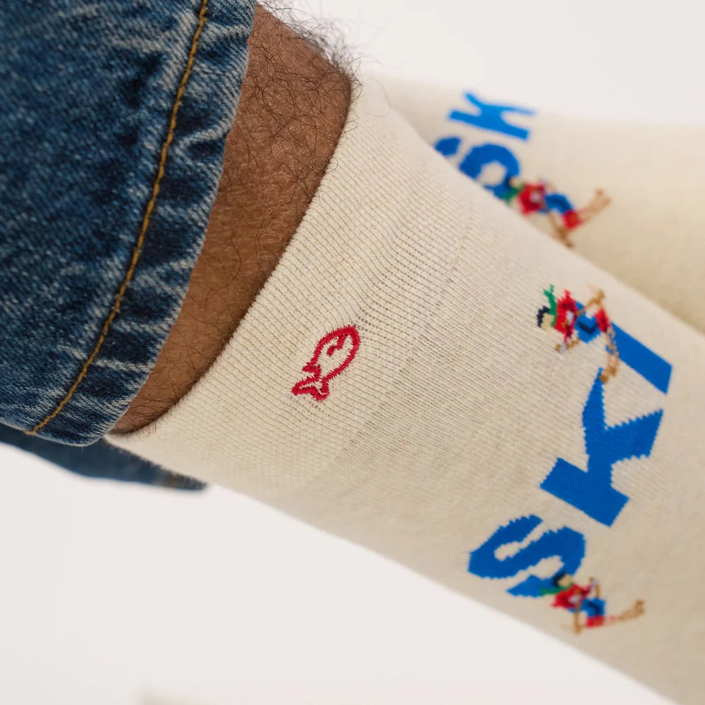 Chaussettes à motifs - Ski - Taille 41/46