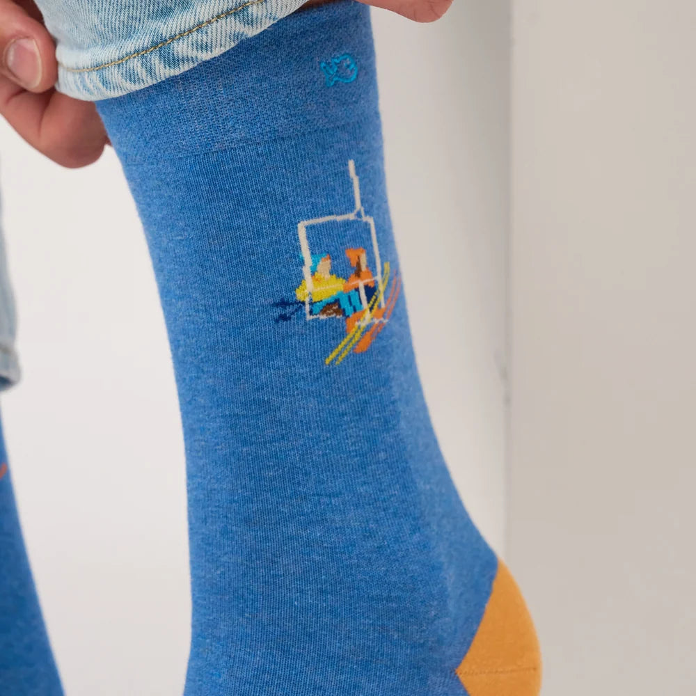Chaussettes à motifs - Teleski - Taille 41/46