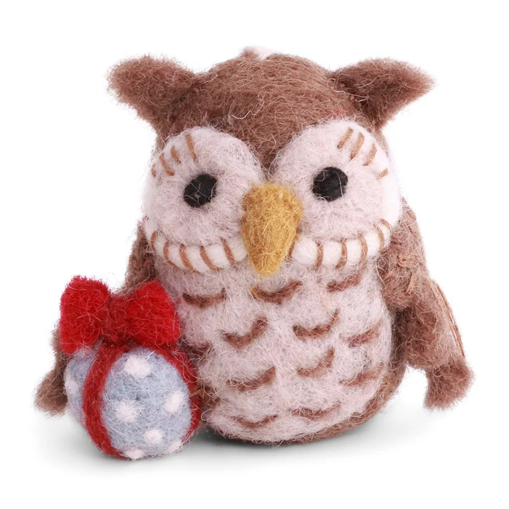 Chouette avec cadeau