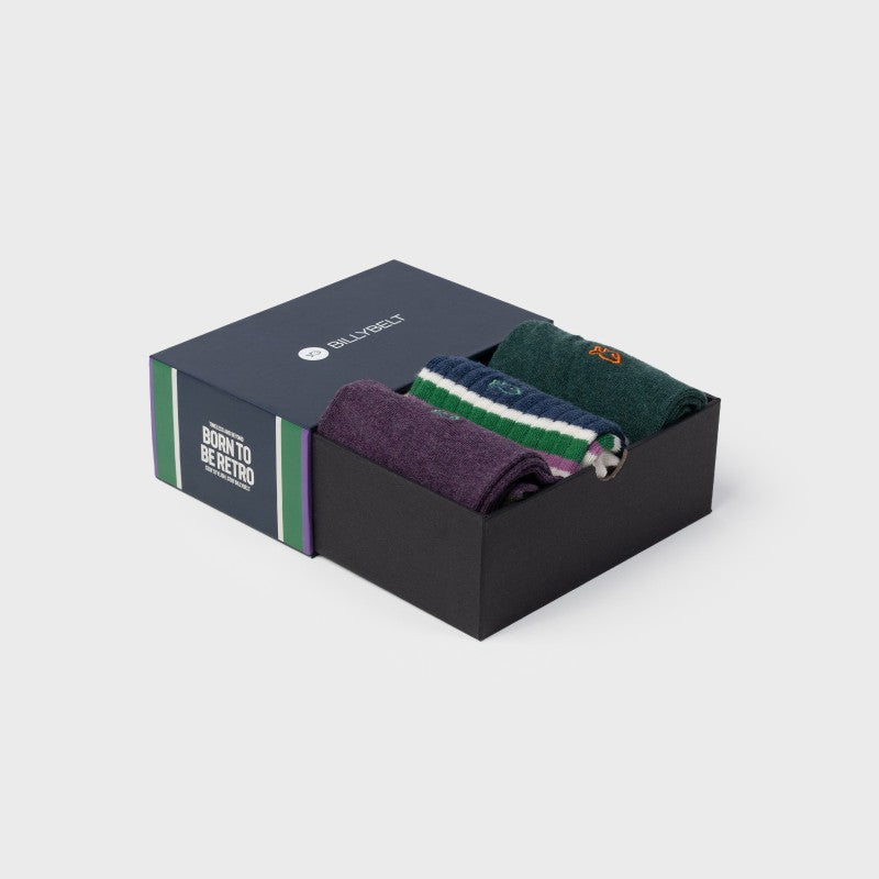 Coffret de chaussettes homme - Born to be retro