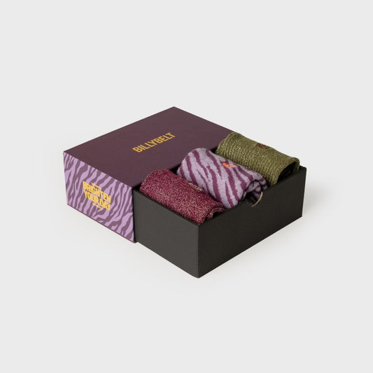 Coffret de chaussettes femme - Brighten your day - Violet