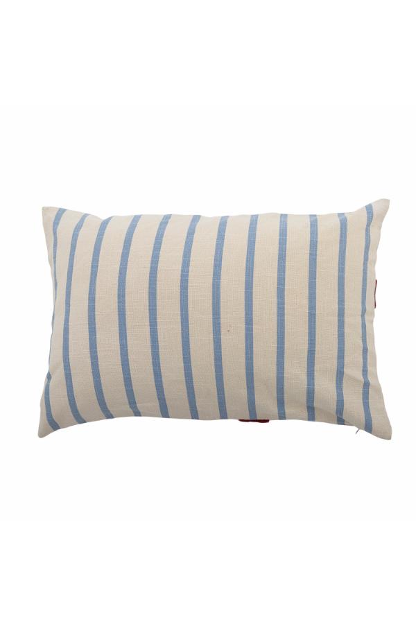 Coussin Bowie Noeud - bleu