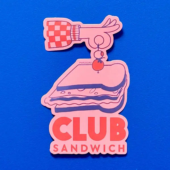 Sticker Club sandwich