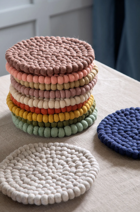 Dessous de plat - prune