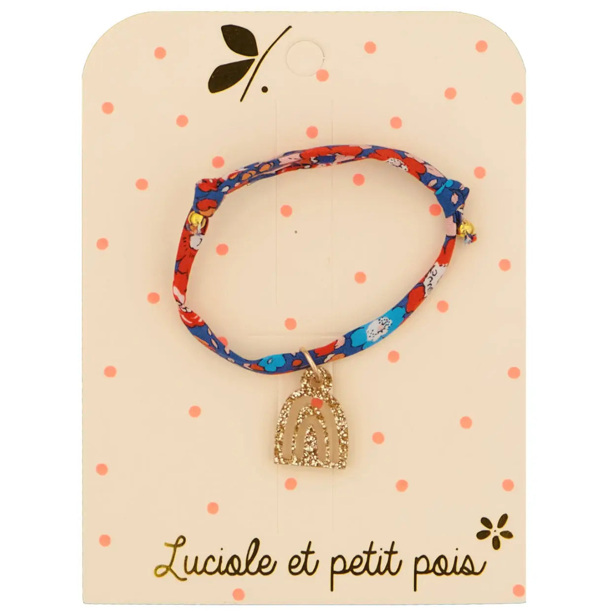 Bracelet Liberty -  Betsy Ann écarlate arc en ciel