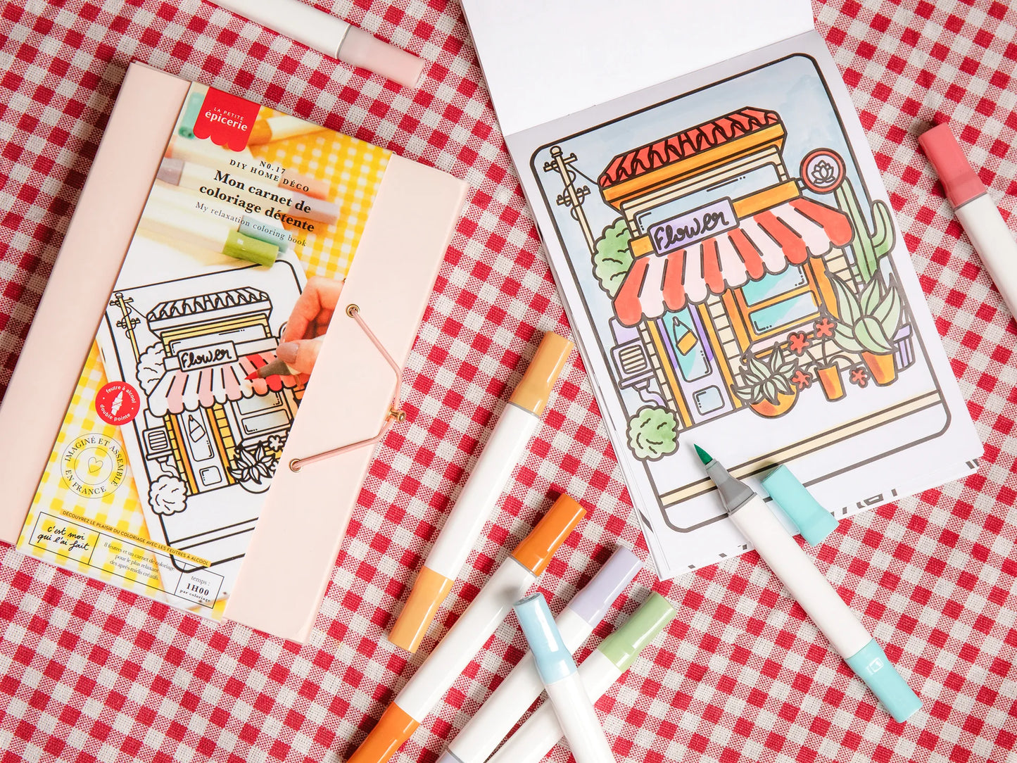 Kit DIY - Mon carnet de coloriage détente
