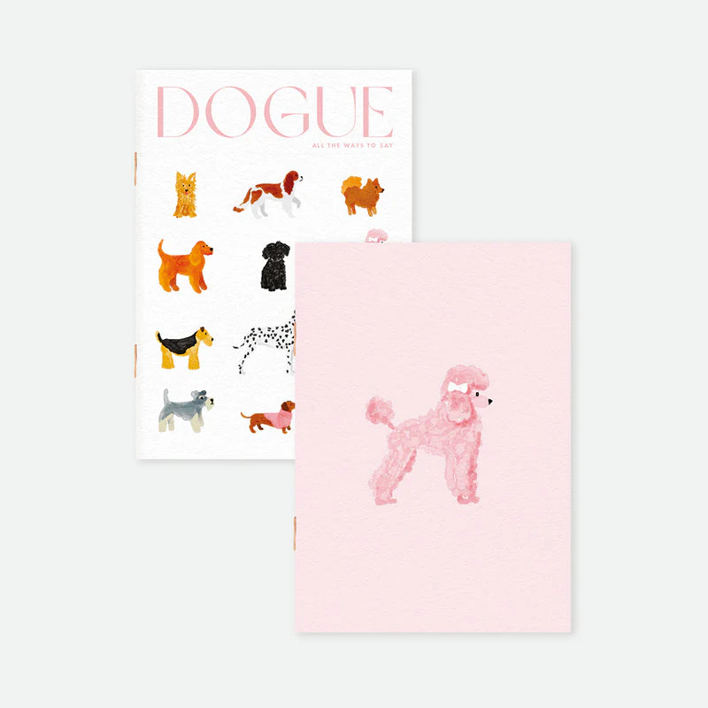 Duo de carnets - Dogue — All the ways to say , Lyon
