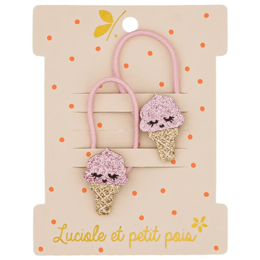 Elastiques Ice cream fraise — Luciole et petit pois , Lyon