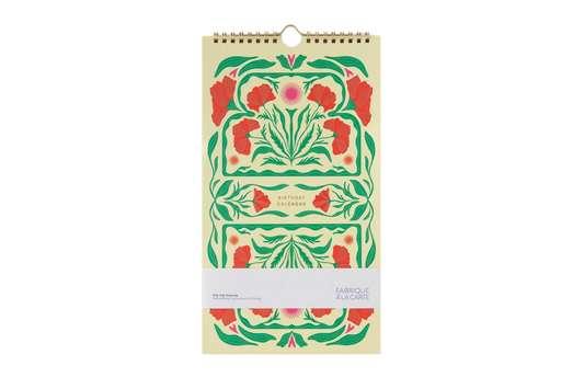 Calendrier d'anniversaires - Poppy