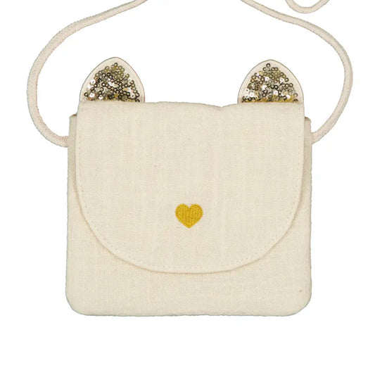 Sac à main - Chat écru