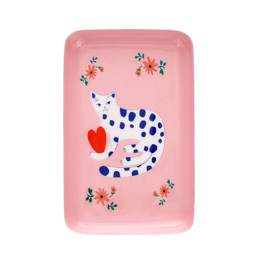 Mini plateau Chat tacheté