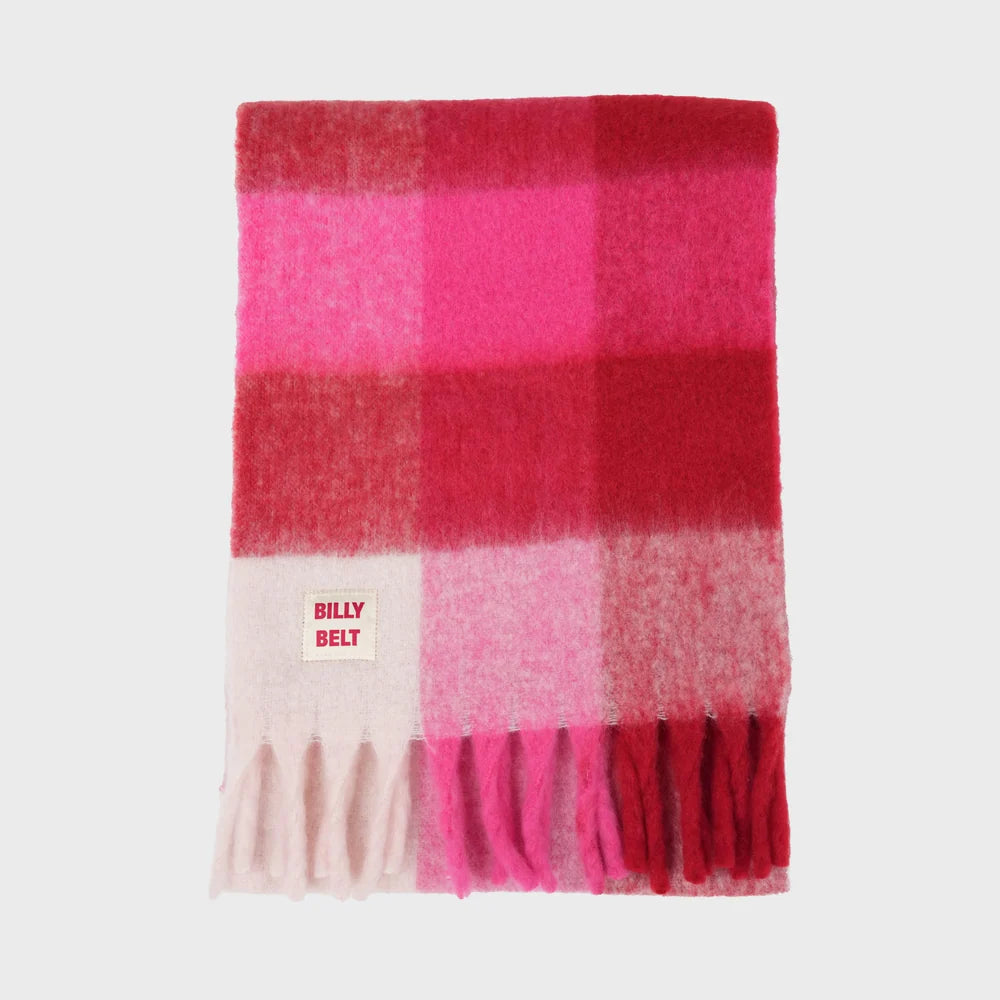 Echarpe - Rose et bordeaux
