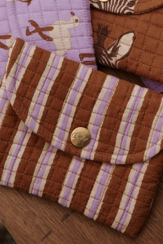 Enveloppe Nitara - Carrelet mauve