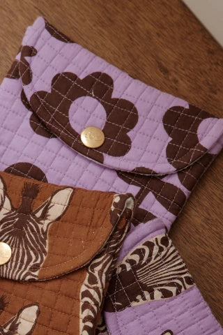 Enveloppe Nitara - Paola mauve