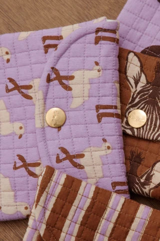 Enveloppe Nitara - Poussin mauve