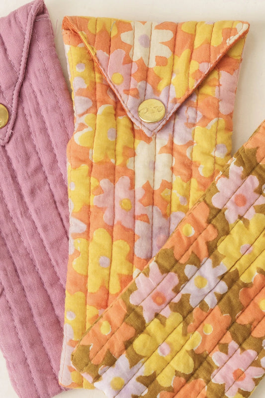 Pochette Sunny - Pâquerette orange