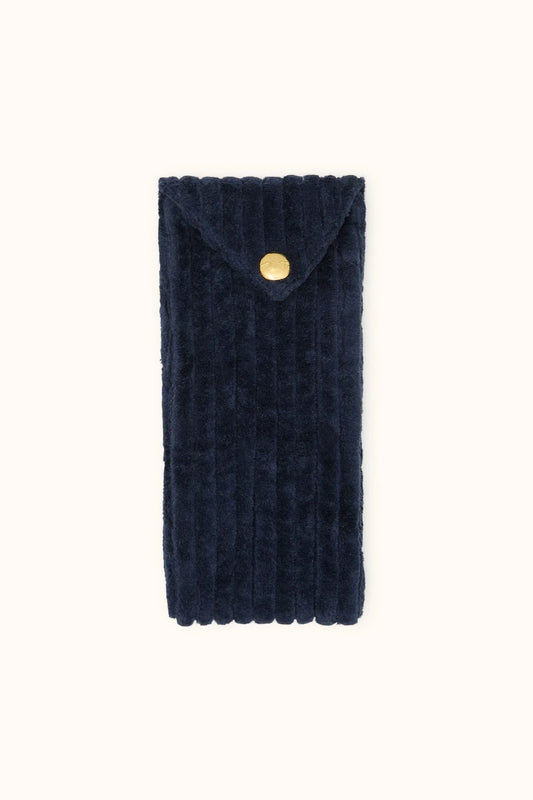 Pochette Sunny - Velours côtelé navy