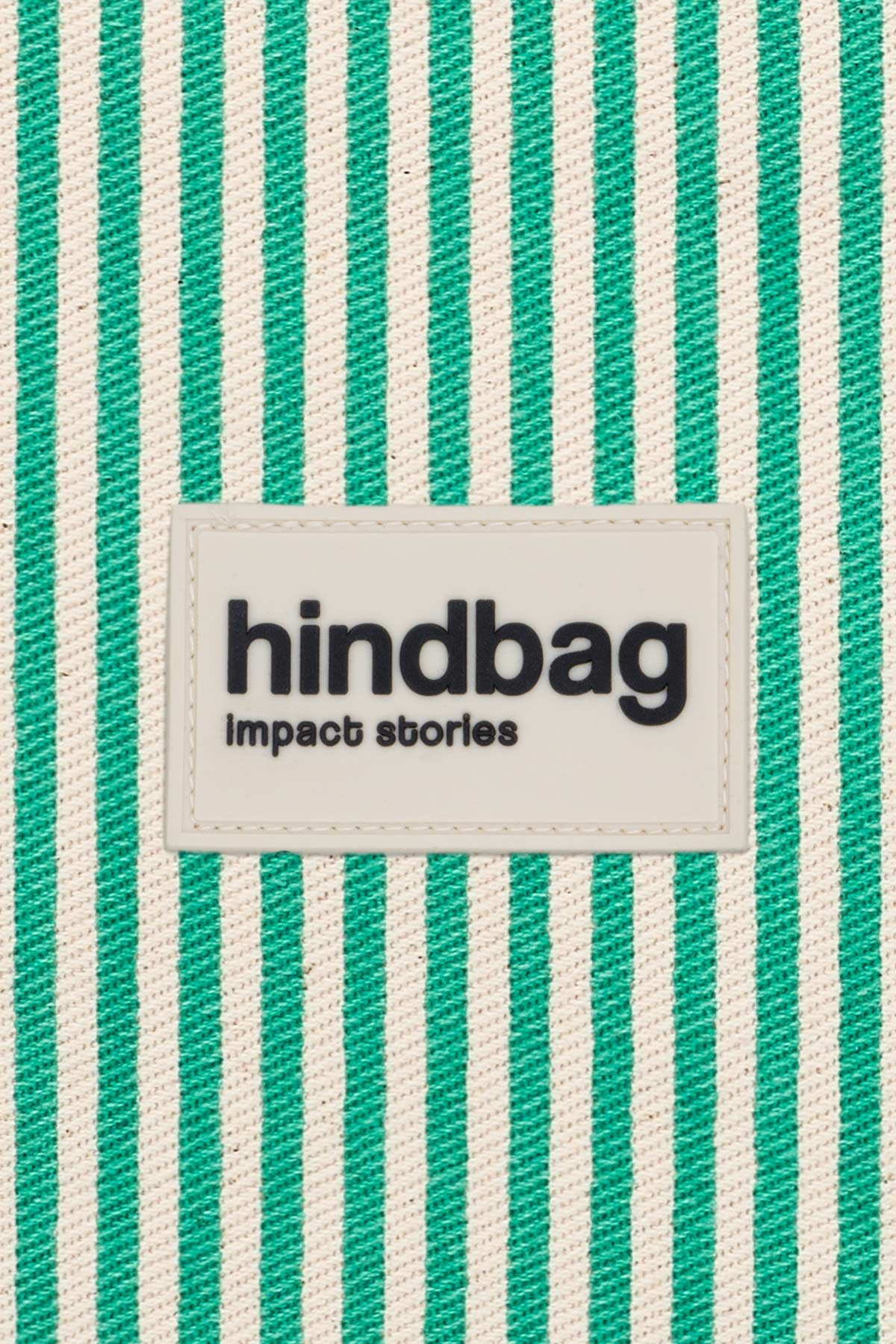 Sac banane Olivia - Rayures vert