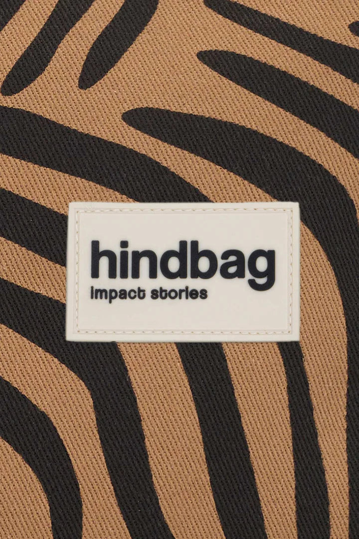 Sac cabas Claude - Zèbre cannelle