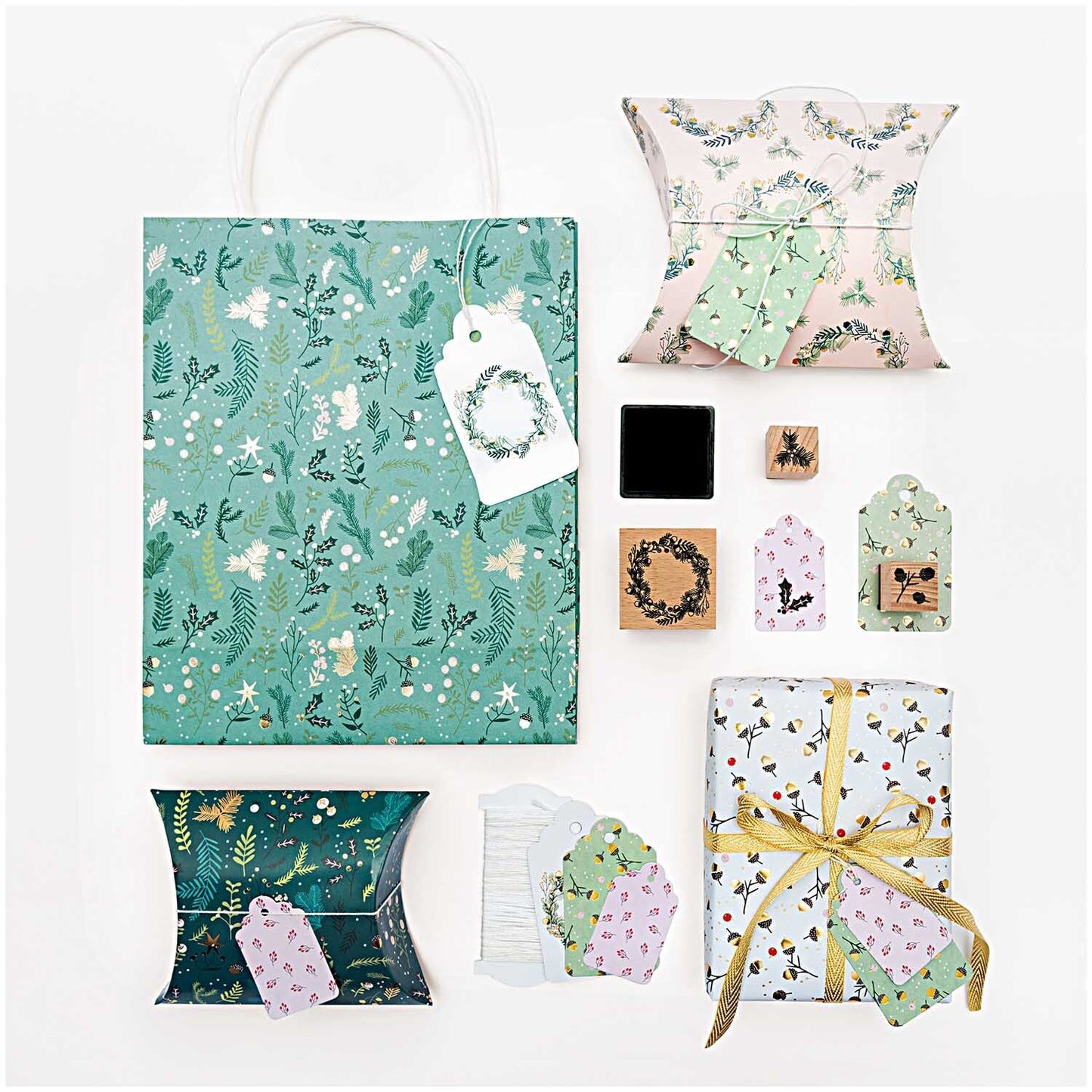 Etiquettes cadeaux - Classic christmas