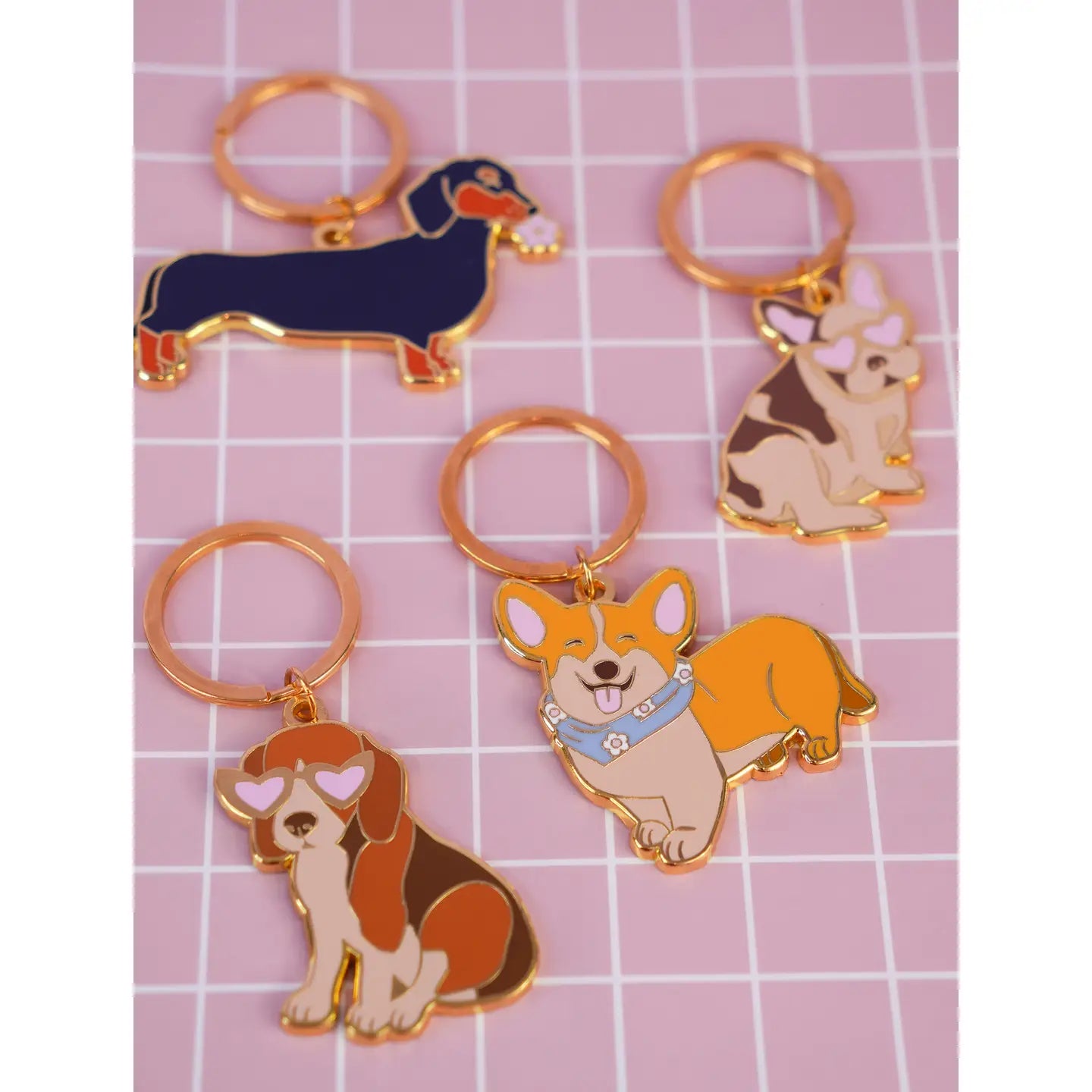 Porte-clé Bouledogue