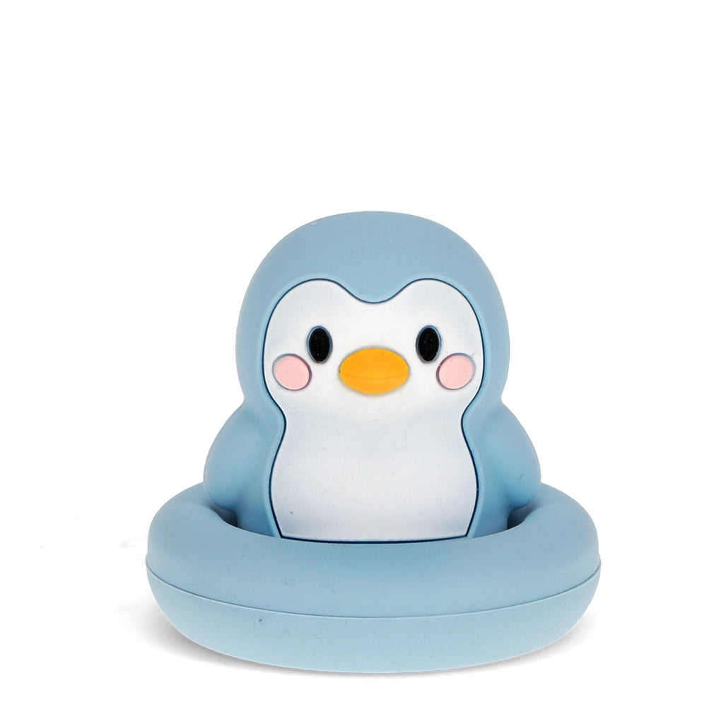Jouet de bain - Pingouin bleu