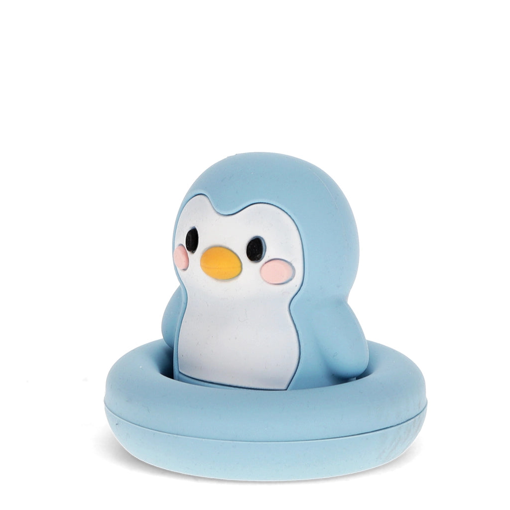 Jouet de bain - Pingouin bleu