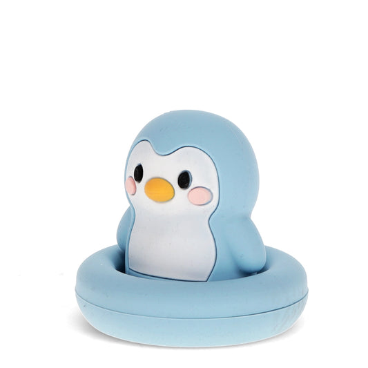 Jouet de bain - Pingouin bleu