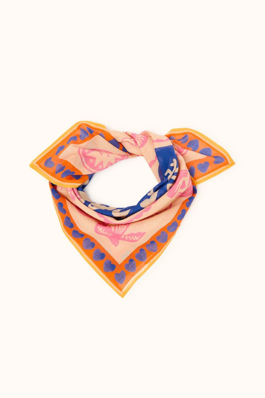 Foulard Mamavida - Mummy bleu royal