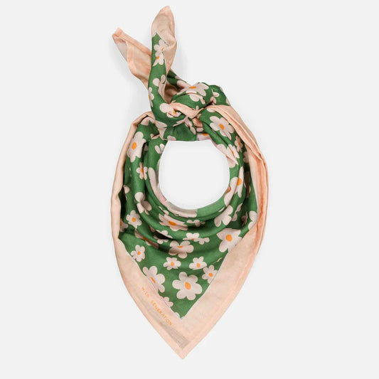 Foulard Fleurs - Grand modèle