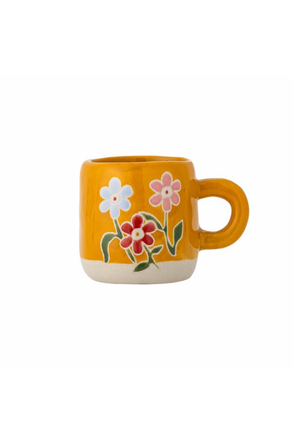 Tasse Millie - Fond jaune