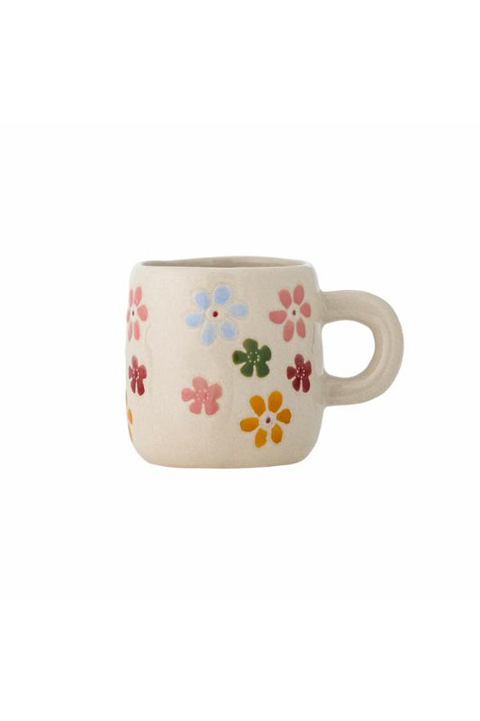 Tasse Millie - Fleurs multico fond blanc