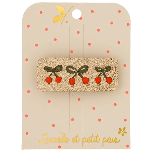 Barrette Cherry twist