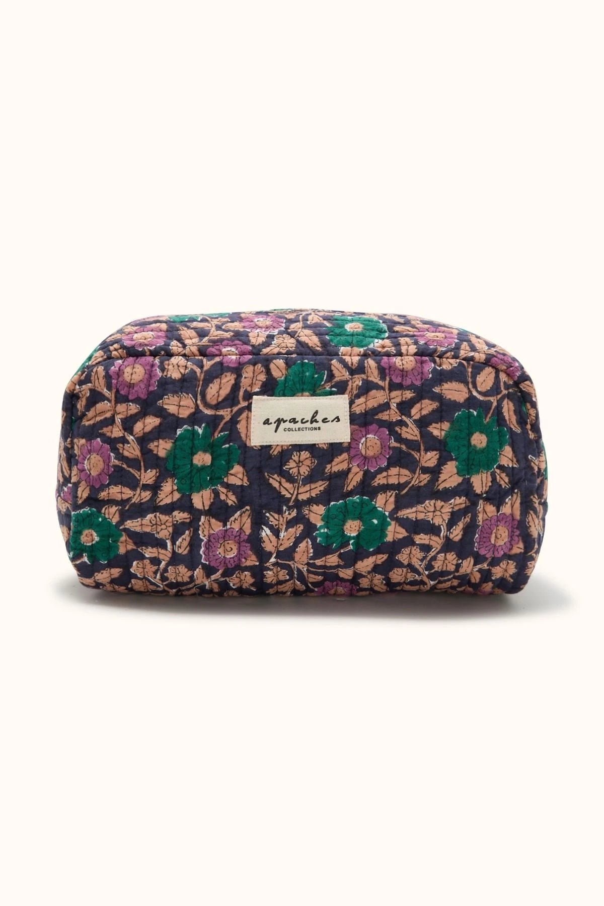 Grande trousse Gayane - Coeur navy forest — Apaches collections , Lyon